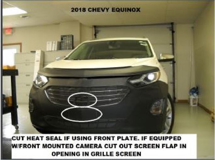 Lebra Front Mask Cover Bra Fits Chevy Chevrolet Equinox 2018-2021 18 19 20 21