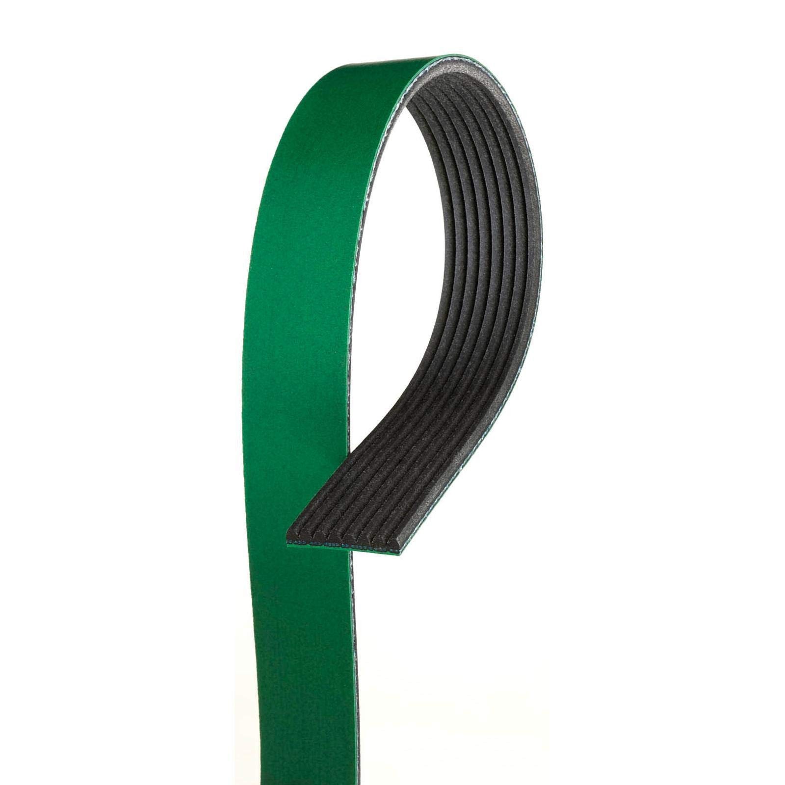 Gates K080842HD FleetRunner Micro-V Serpentine Drive Belt, Green