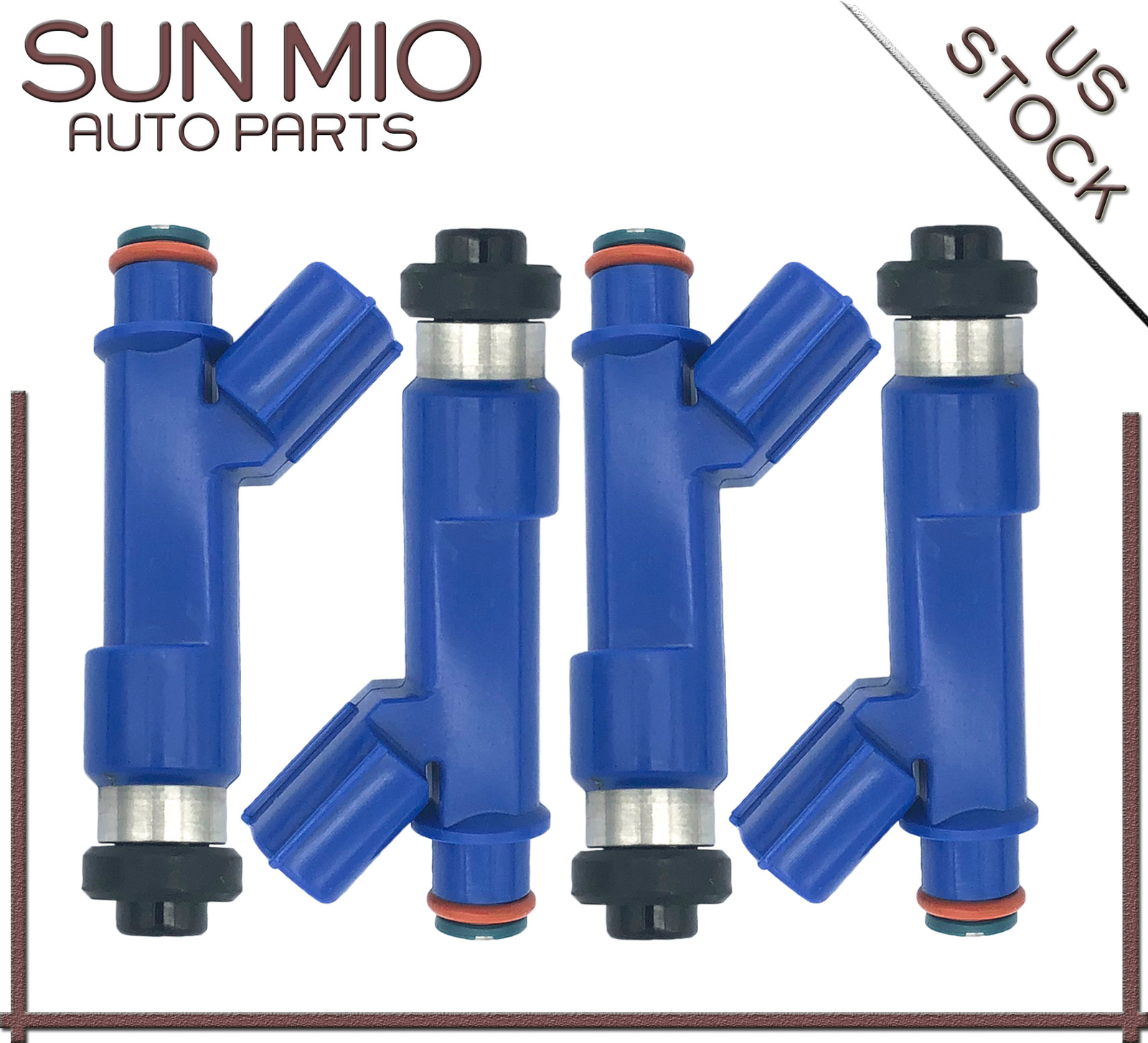 4Pcs Fuel Injectors Nozzles For Toyota Yaris 2007-2018 1.5L 23250-21040 FJ806
