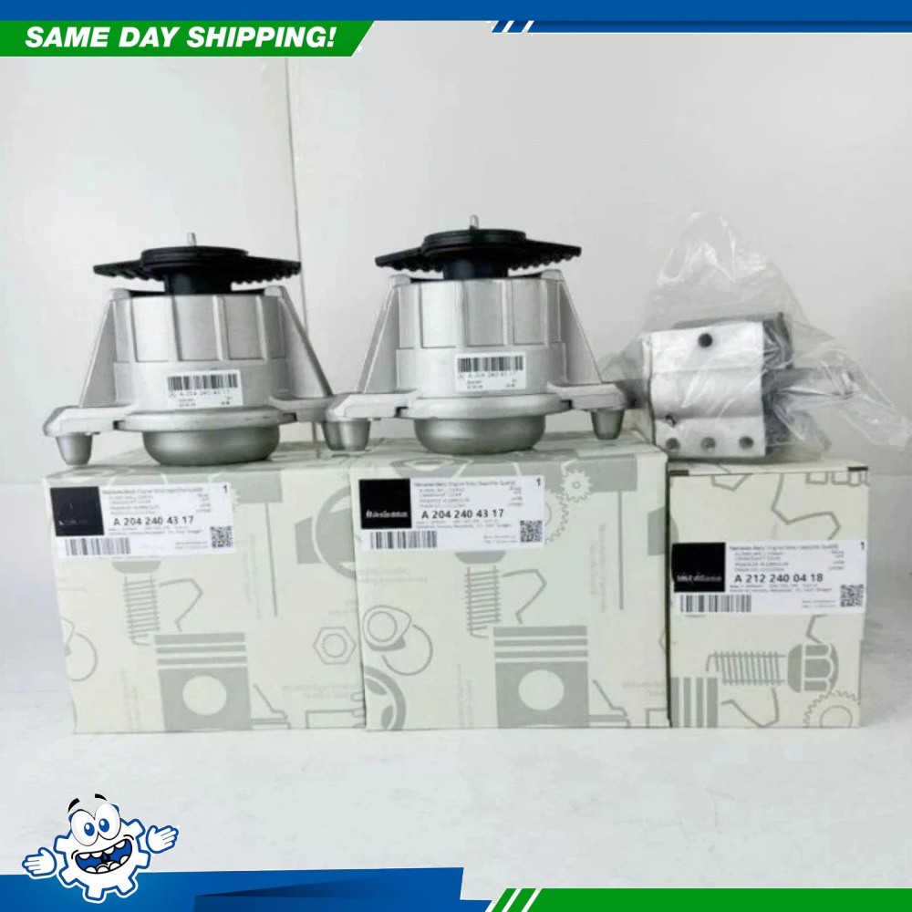  3PCS Engine & Transmission Mount For E350 E400 C350 C300 3.0 3.5L NEW