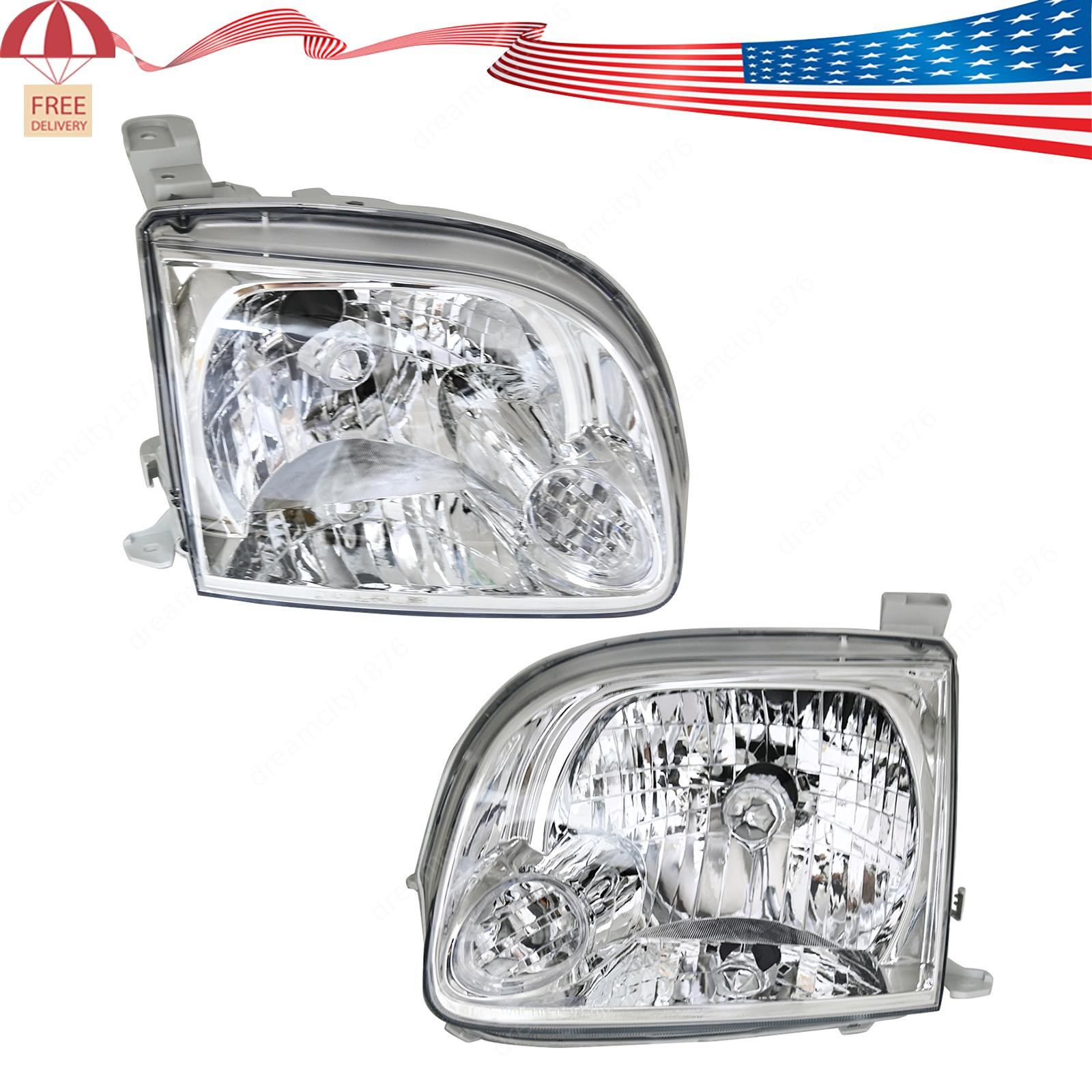 Access Regular Cab Headlights for TOYOTA TUNDRA 2005-2006 - Left+Right Side Pair