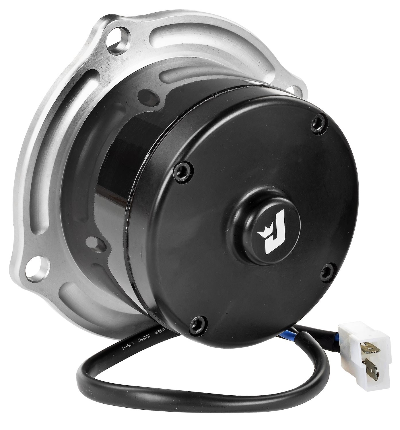 JEGS Electric Water Pump for Big Block Mopar [50 GPM, Black and Clear Anodized]