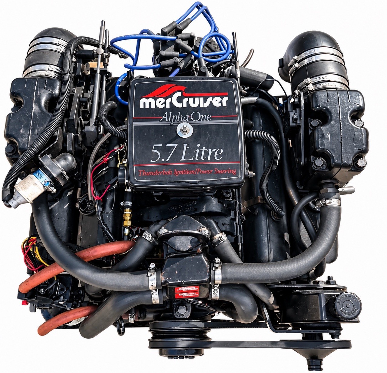 MerCruiser 5.7L 350 V8 260 HP Marine Engine NO SALT Drop In Ready 239HR MerCruiser 5.7L 350 V8 260 HP Marine Engine NO SALT Drop In Ready 239HR