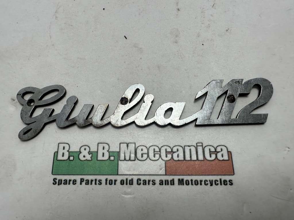 Logo Frieze Coat of Arms Tool alfa Romeo Giulia 112 See Description (ML1686)