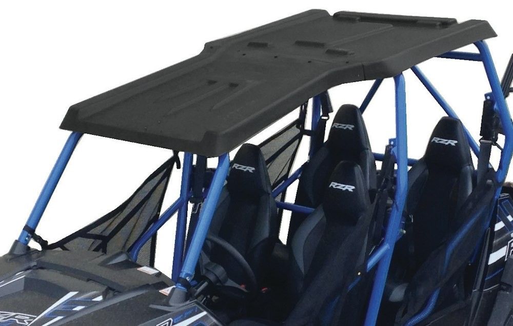 OPEN TRAIL Molded Roof for Polaris RZR 4 800 10-14 900-4 2012-14 VPRE-RZR0501BK