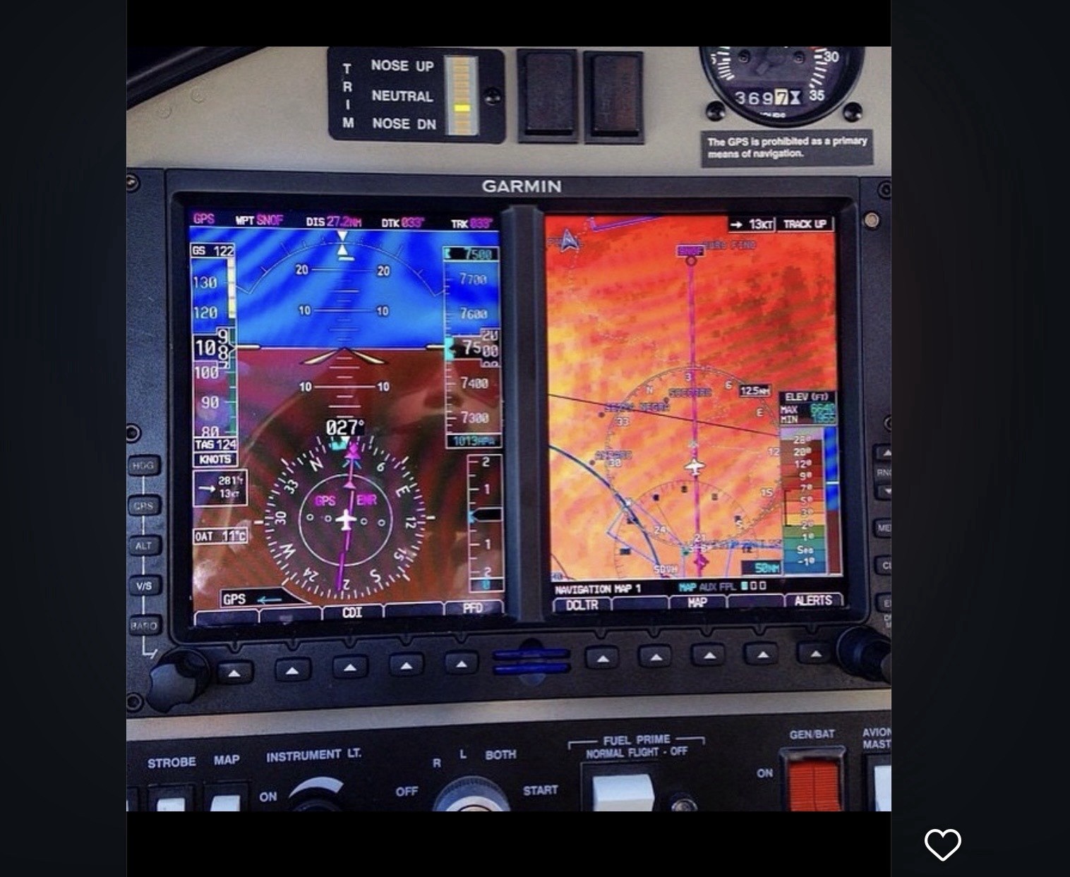 Garmin G500 GDU 620 P/N 011-01264-50