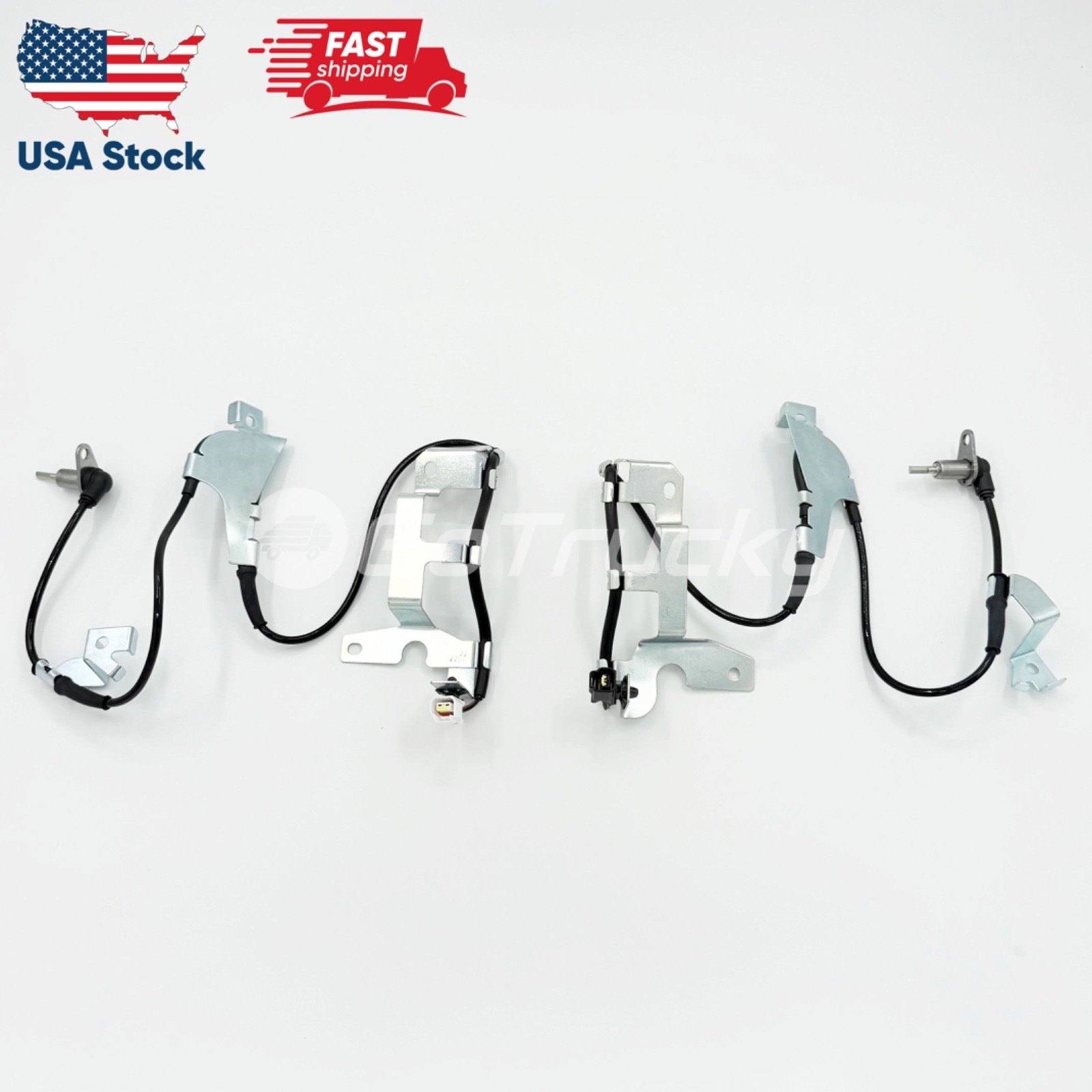 2x ABS Wheel Speed Sensor For ISUZU NPR NPR-HD NRR  Front Left + Right 04-07