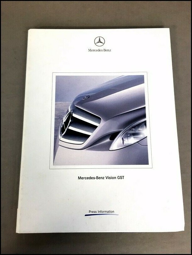 2002 2003 Mercedes Benz Vision GST R-Class R350 R550 Concept Press Kit Brochure