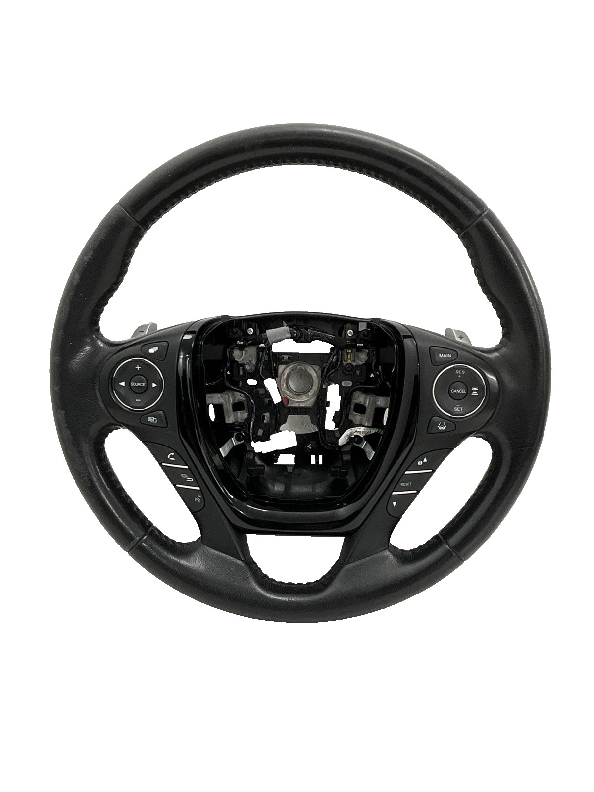 2016 Honda Pilot Multifunctional Steering Wheel Black Leather 78500TG7A520 OEM