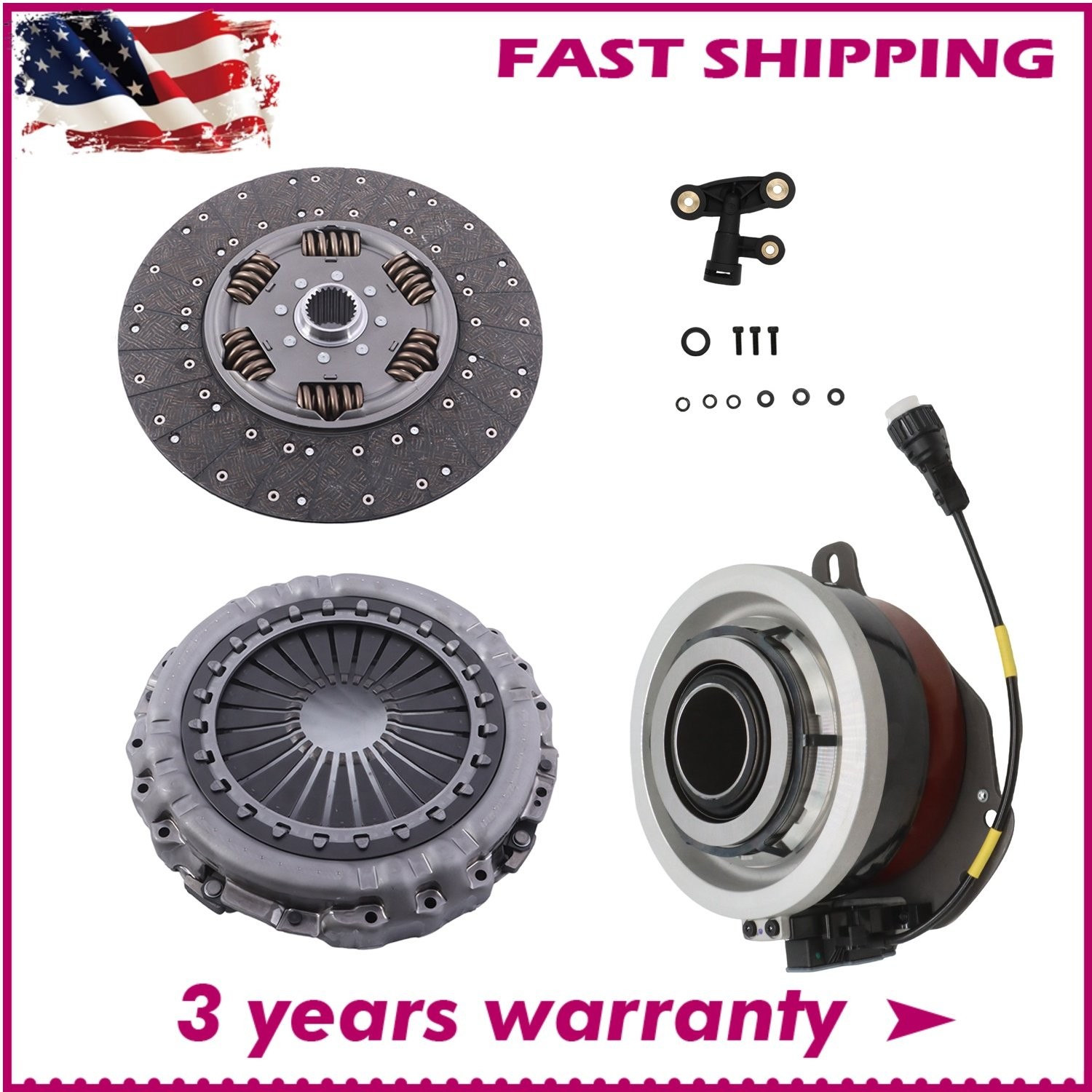 Fits For 2011-2022 Volvo VNL D13 D16 Transmission Clutch Kit 20806454 23491400