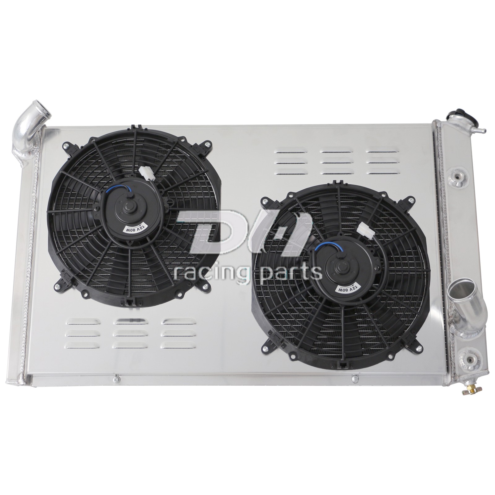 3 Row Alu Radiator+Shroud+12