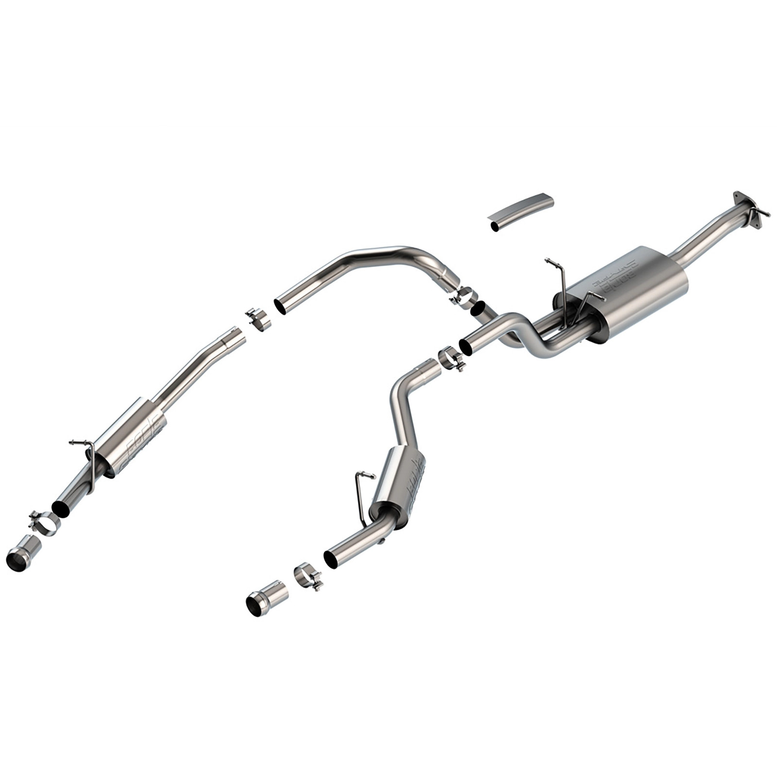 Borla 141030 S-Type Stainless Cat Back Exhaust System for 2025-26 RAM 1500 3.0L