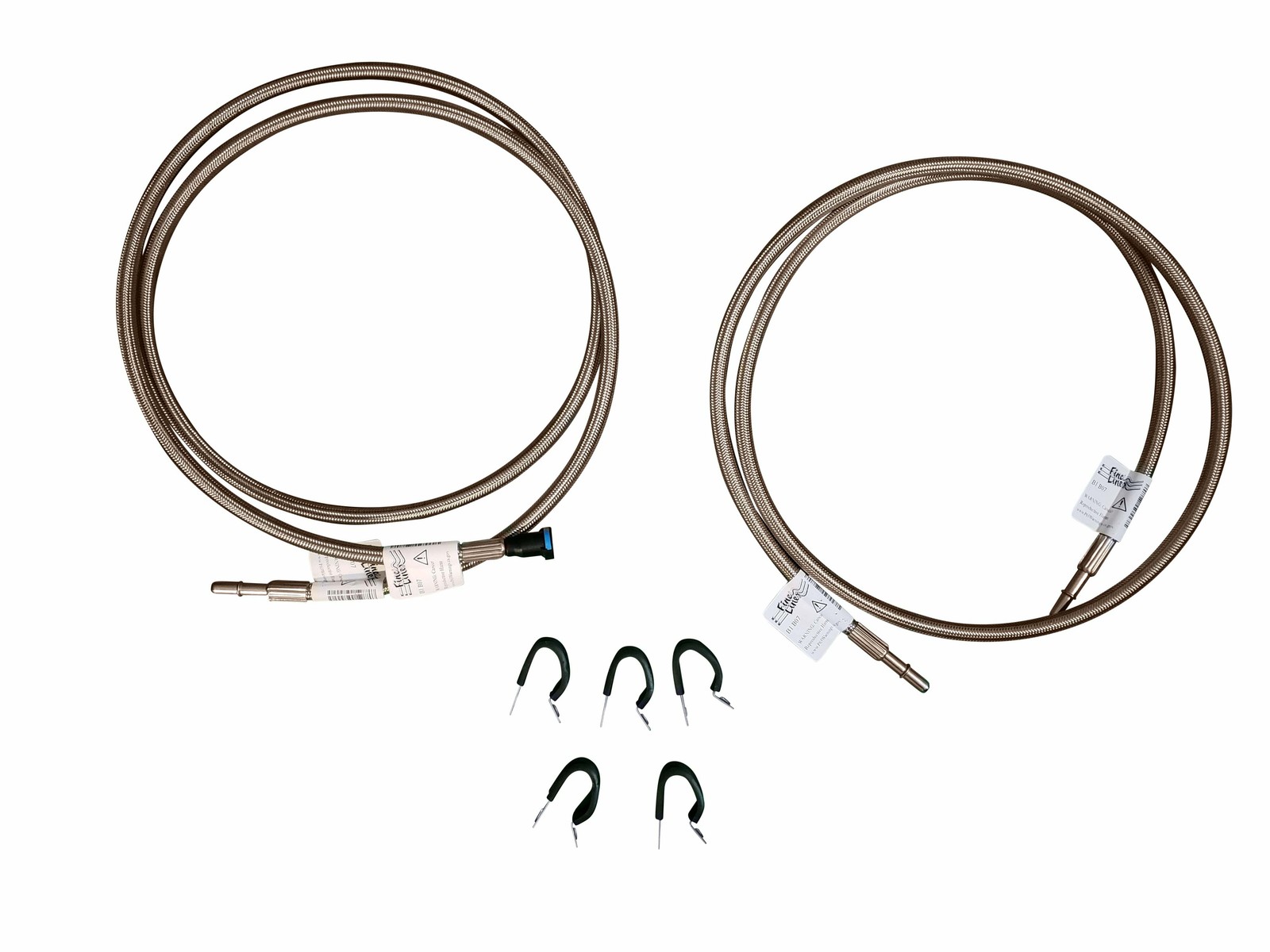 For 2004-2010 Chevrolet Silverado Fuel Line Quick Fix Braided Lines Ext Cab