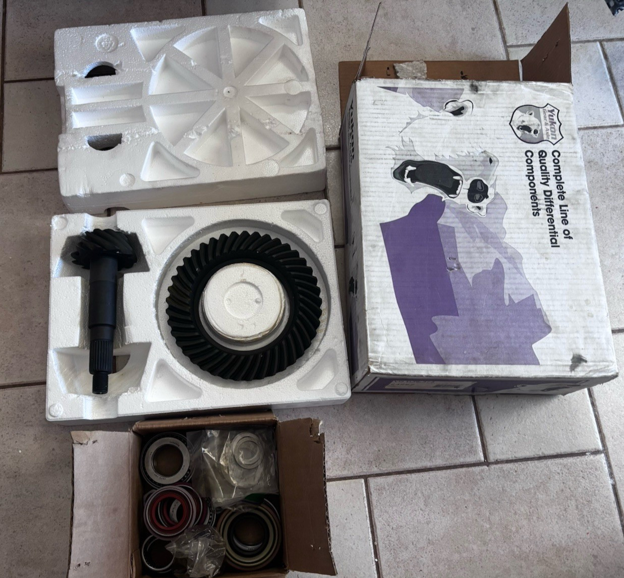 89-96 Corvette , Yukon Gear YG D36 -373 RATECH 3015K  3:73 gear ratio DANA 36