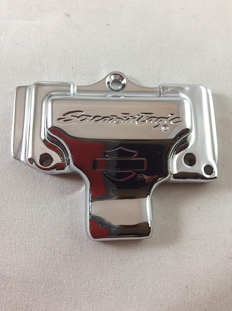 Genuine Mikuni HSR 42,  HSR 45 Screamin Eagle Polished Carburetor Top ONLY