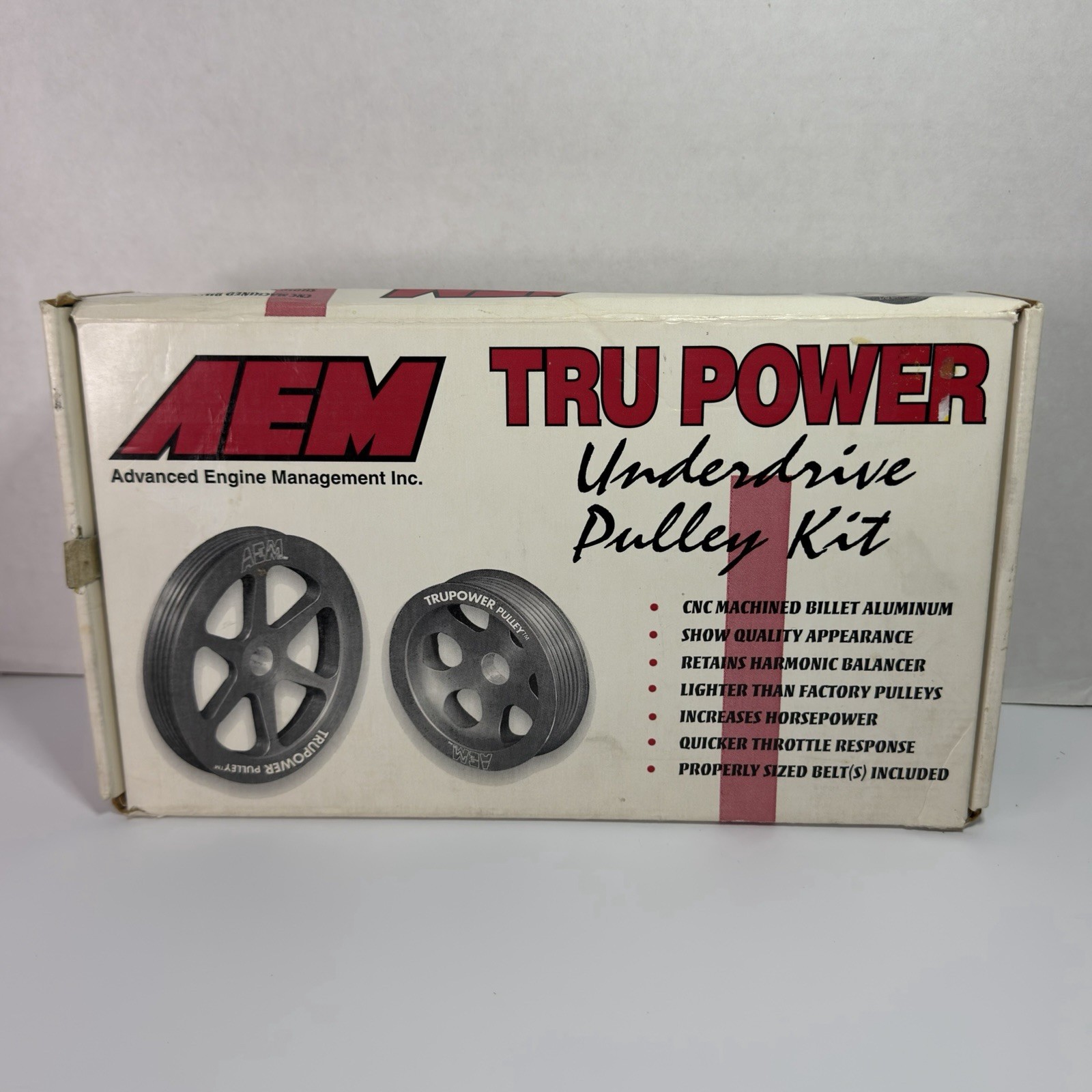 AEM 23-7019R Tru-Power Underdrive Pulley Kit
