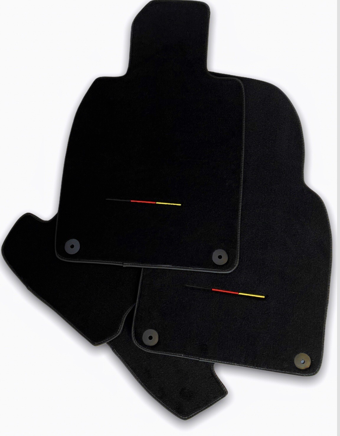 Floor Mats for Porsche 918 Spyder 2015 LHD Carpet Germany Flag AutoWin Brand