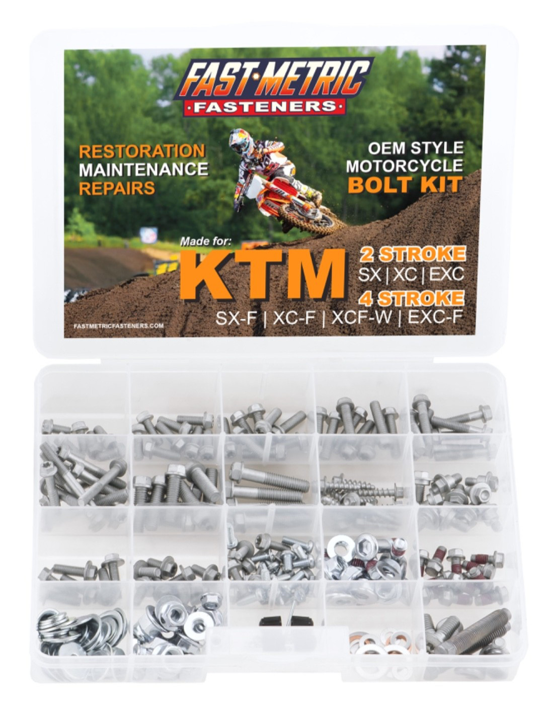 250pc KTM Bolt Kit  250SX 350SX 450SX