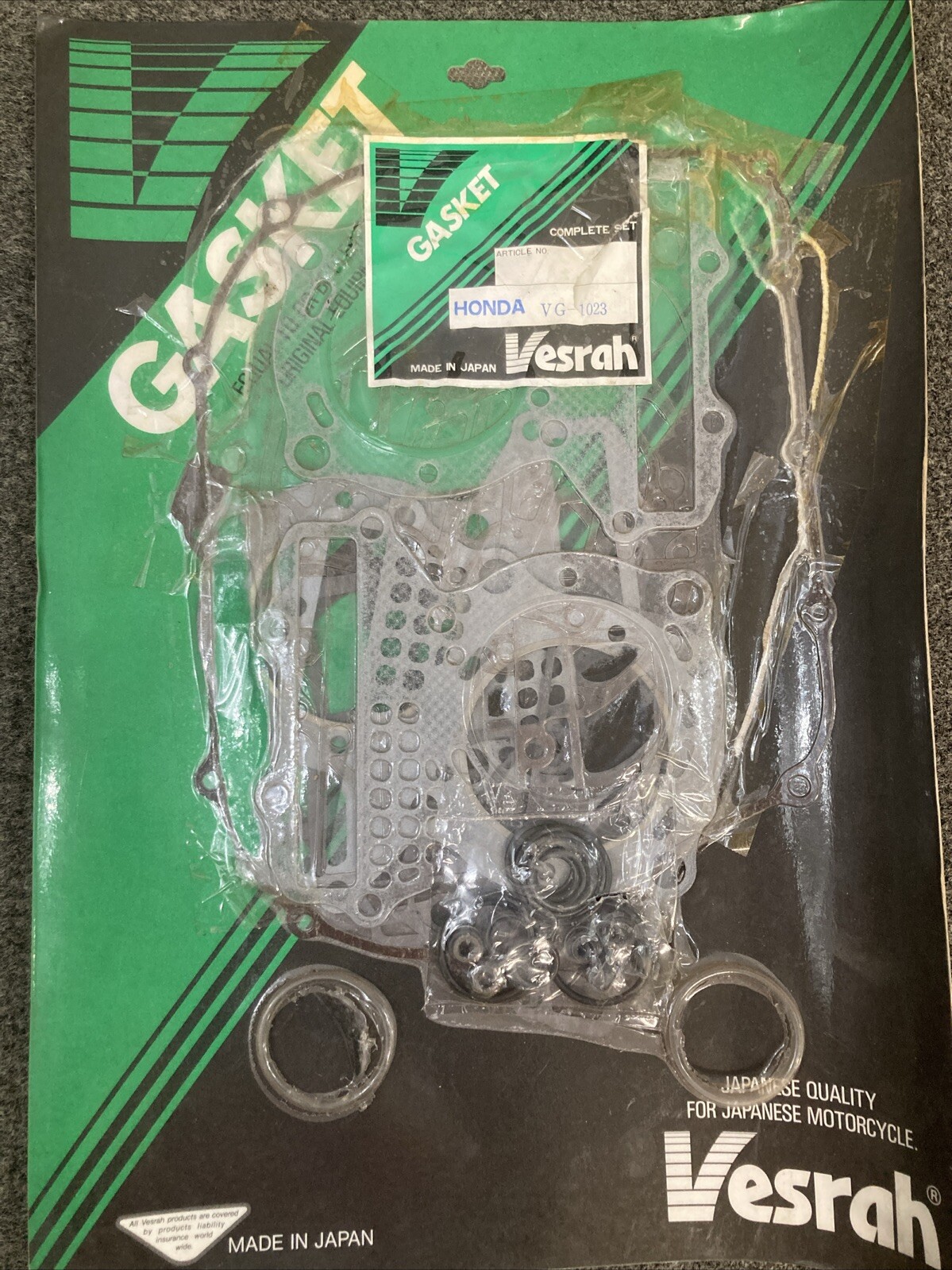 NEW VESRAH VG-1023 GASKET KIT COMPLETE FITS HONDA