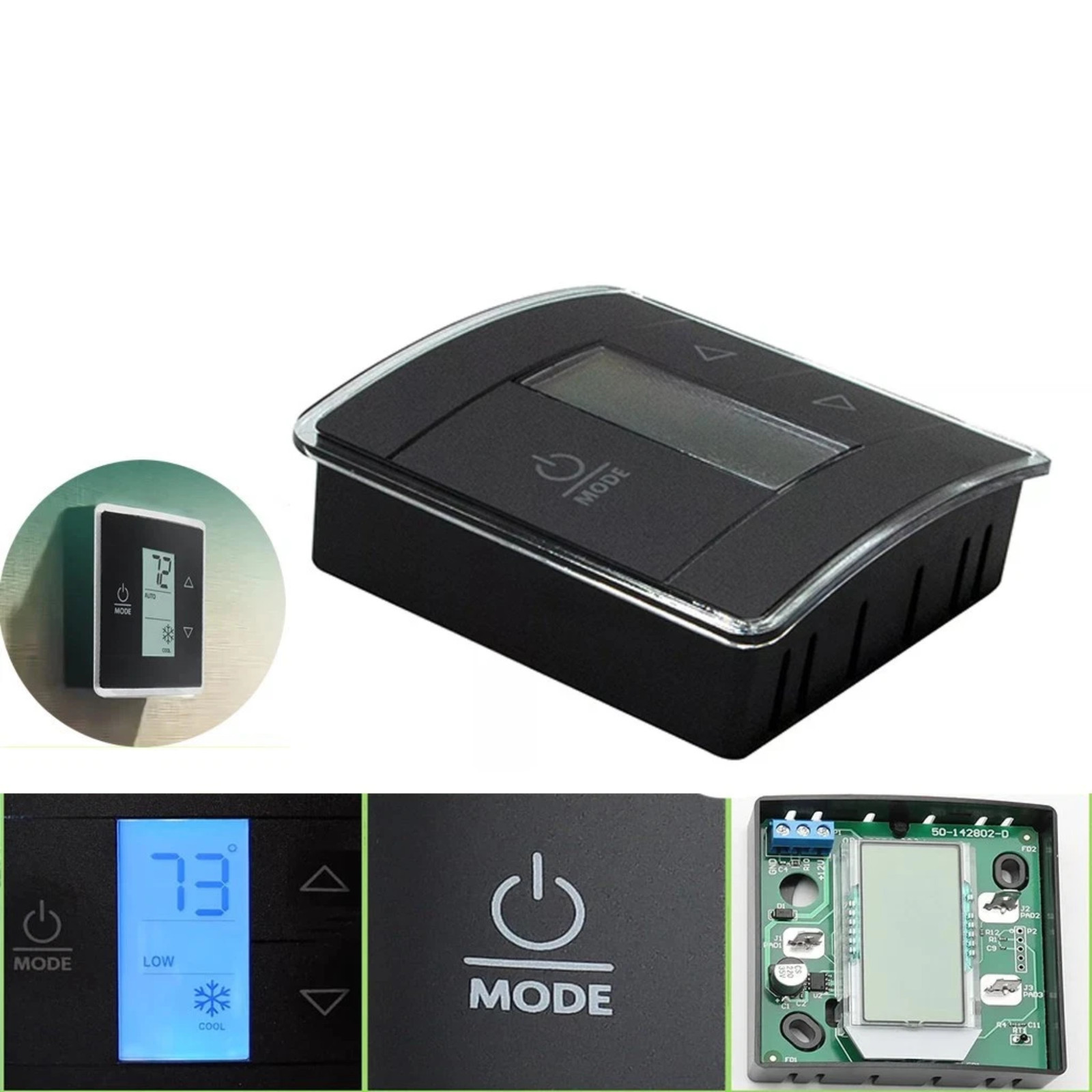 OE# Dometic USA 3316250.712 - Ct Single Zone Thermostat Control Kit Black NEW OE# Dometic USA 3316250.712 - Ct Single Zone Thermostat Control Kit Black NEW