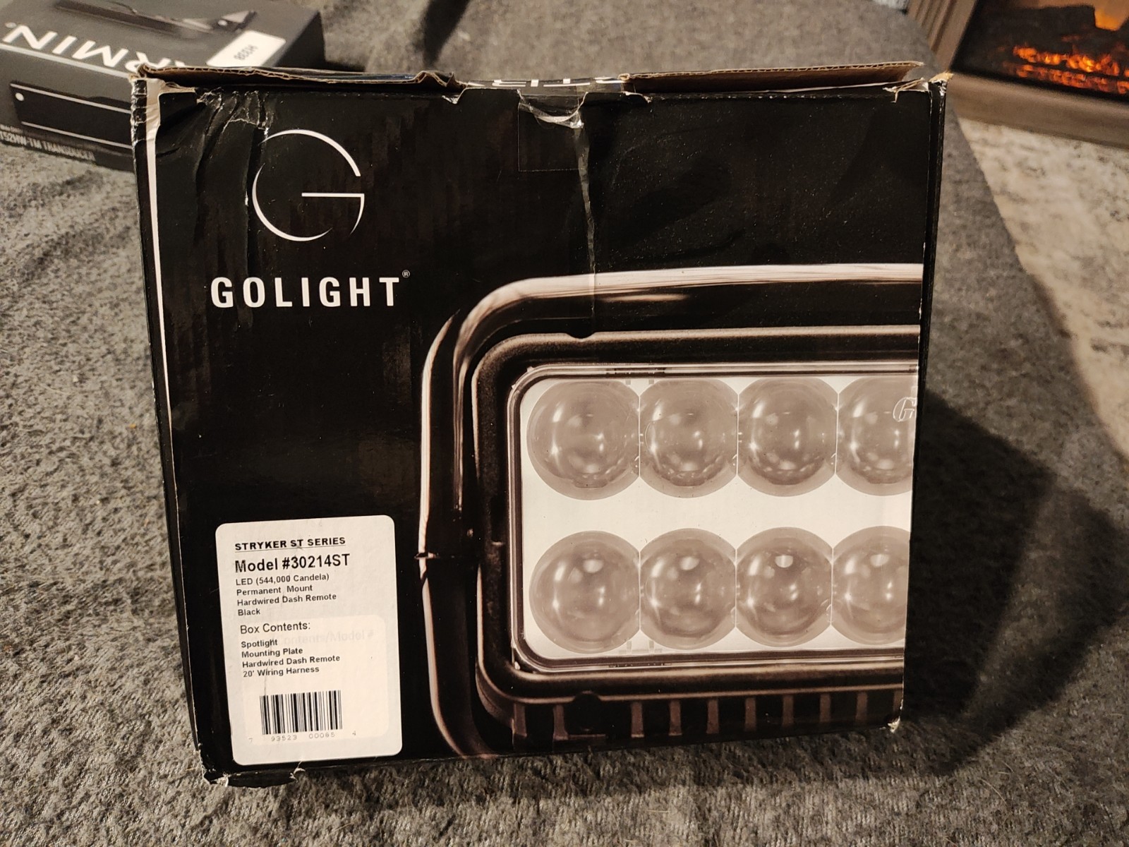 Golight Stryker ST Permanent Mount Black Halogen Golight Stryker ST Permanent Mount Black Halogen