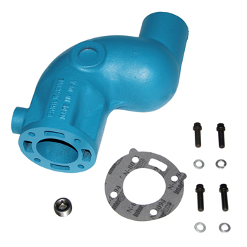 Exhaust Elbow Barr Crusader V6 V8 w/Log Style 3\