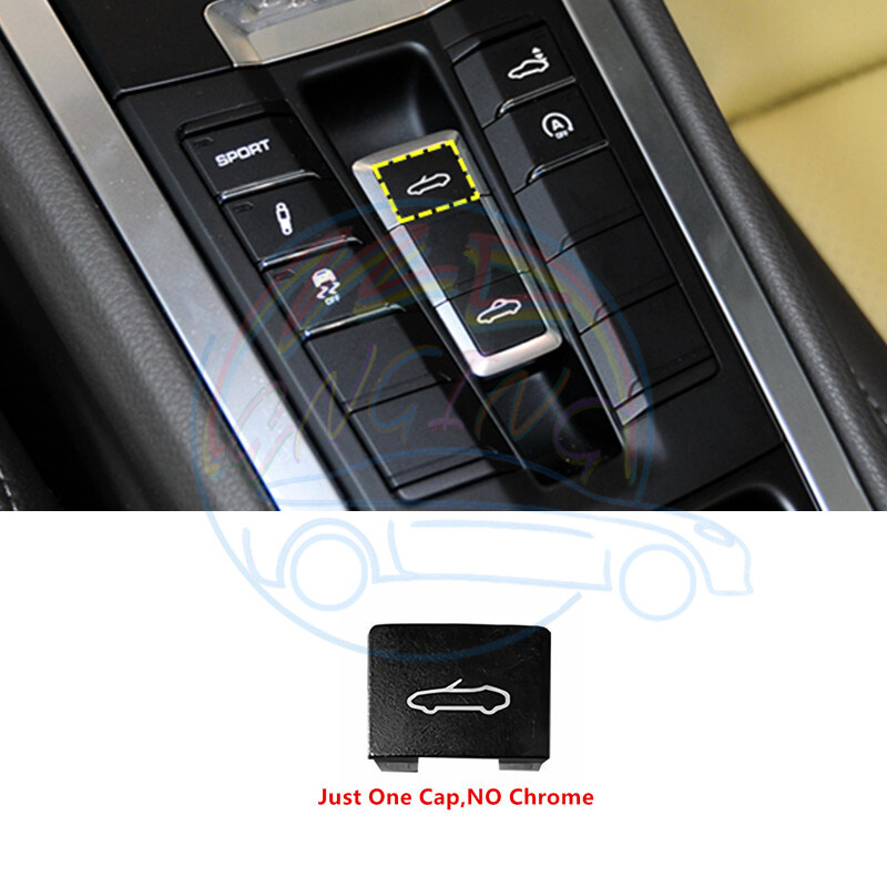 Convertible Open Switch Button Cap without Chrome For Porsche Boxster & Spyder