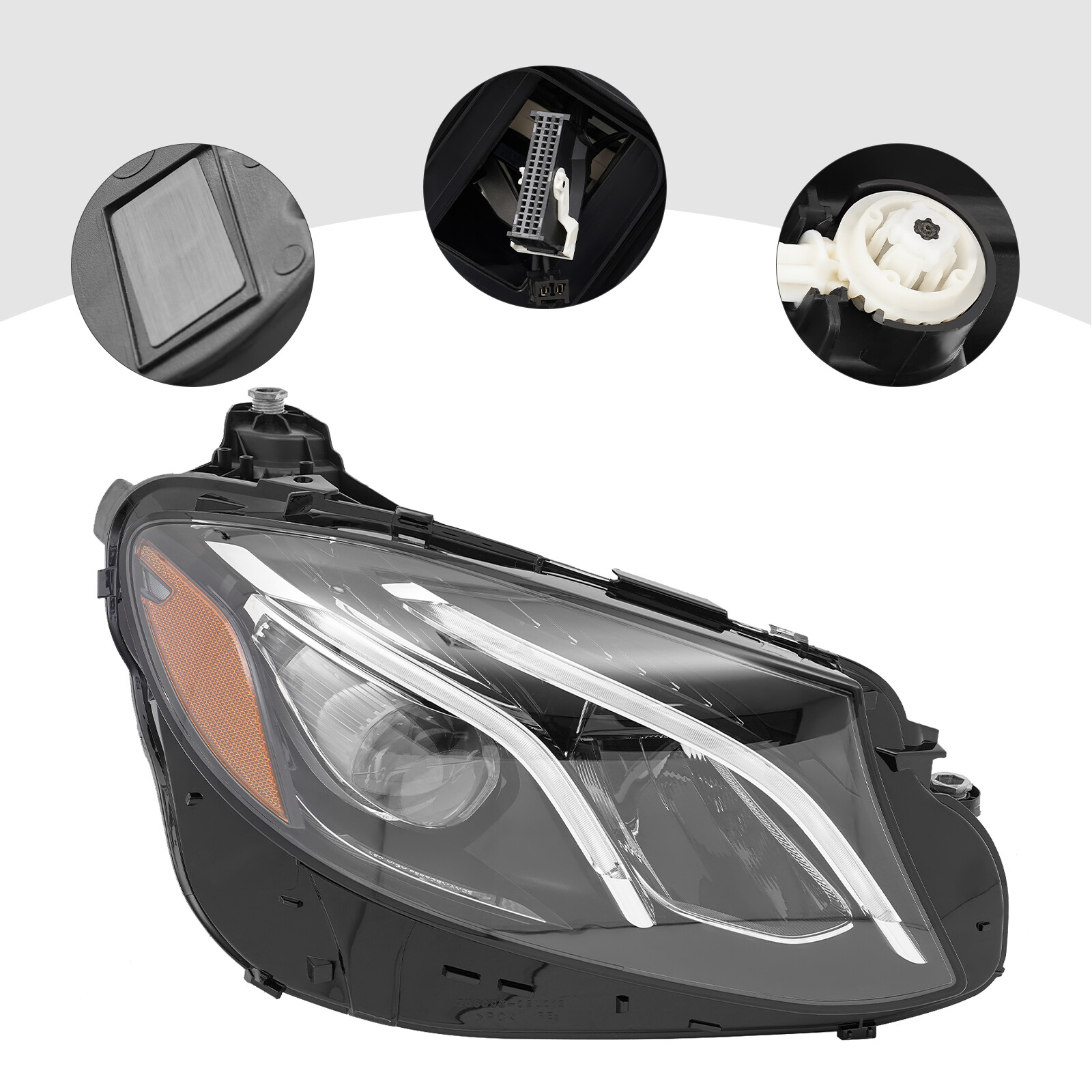 For 2017-2020 Mercedes-Benz E-Class E300 W213 LED Headlight Right Passenger Side