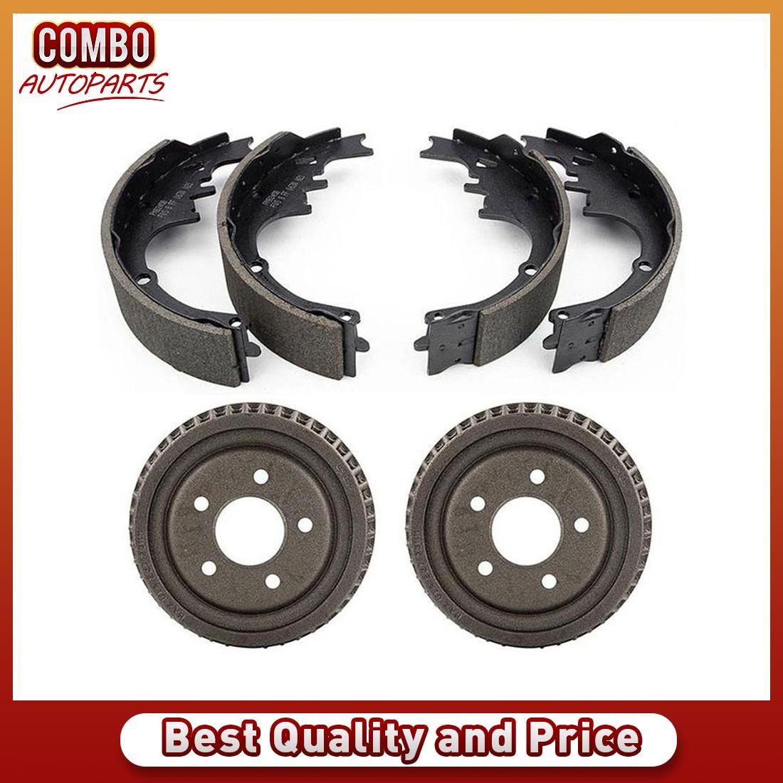 Rear Drum Brake Shoes for 1971-1975 GMC Sprint 1975 Buick Apollo