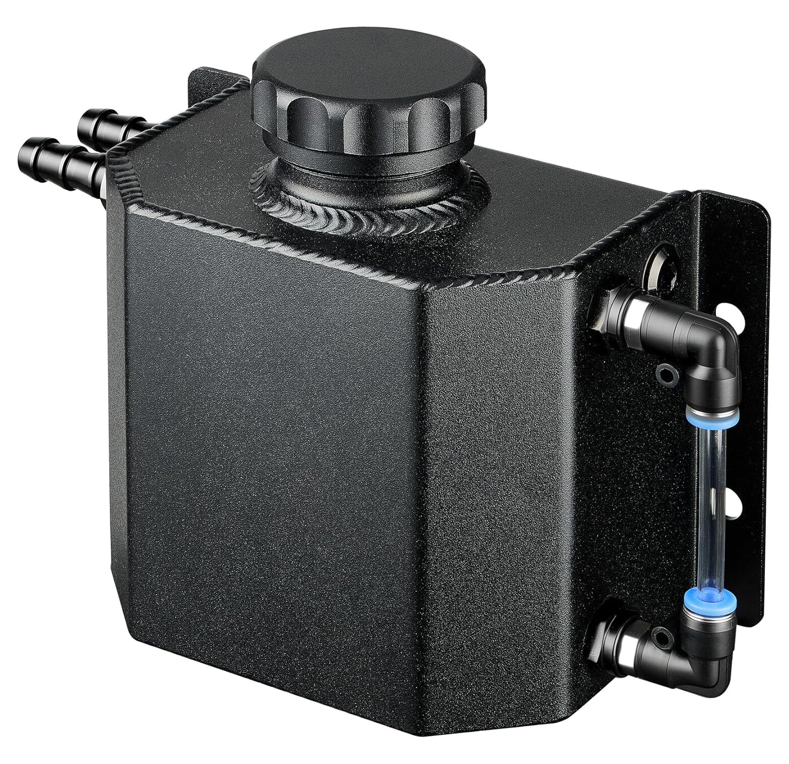 1L Aluminum Radiator Coolant Overflow Bottle Recovery Water Tank Reservoir