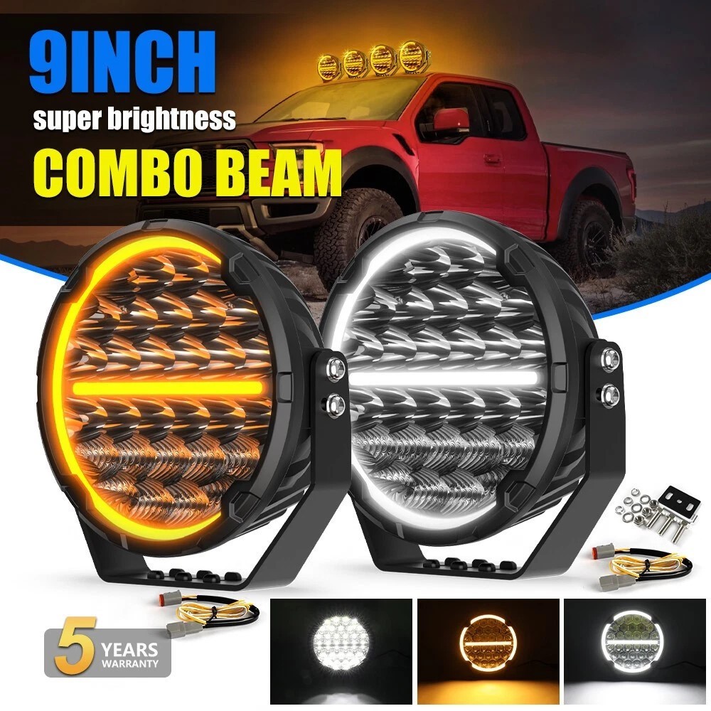 2x Auxbeam 9