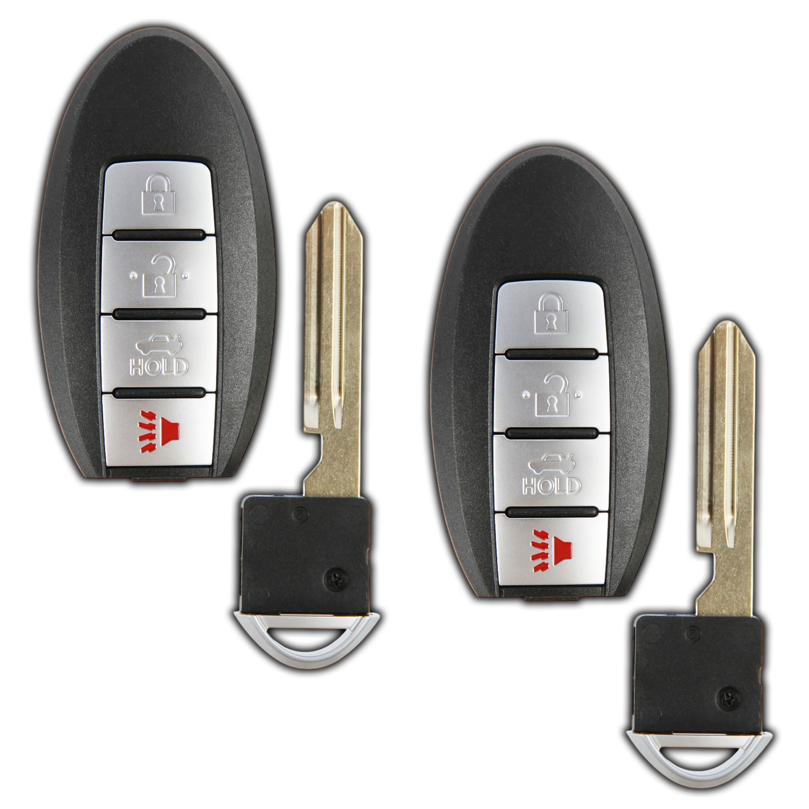 2 For 2007 2008 2009 2010 2011 2012 Nissan Altima Remote Car Keyless Key Fob