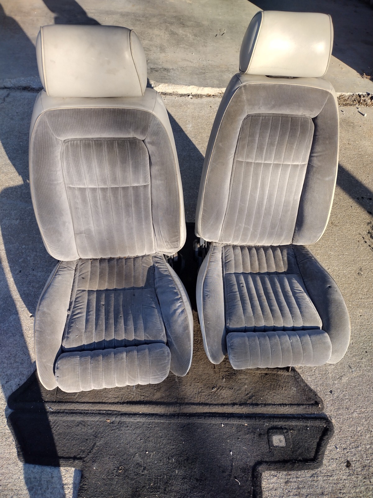 1987-1993 Ford Mustang Fox Body Front Seats left right driver passenger OEM