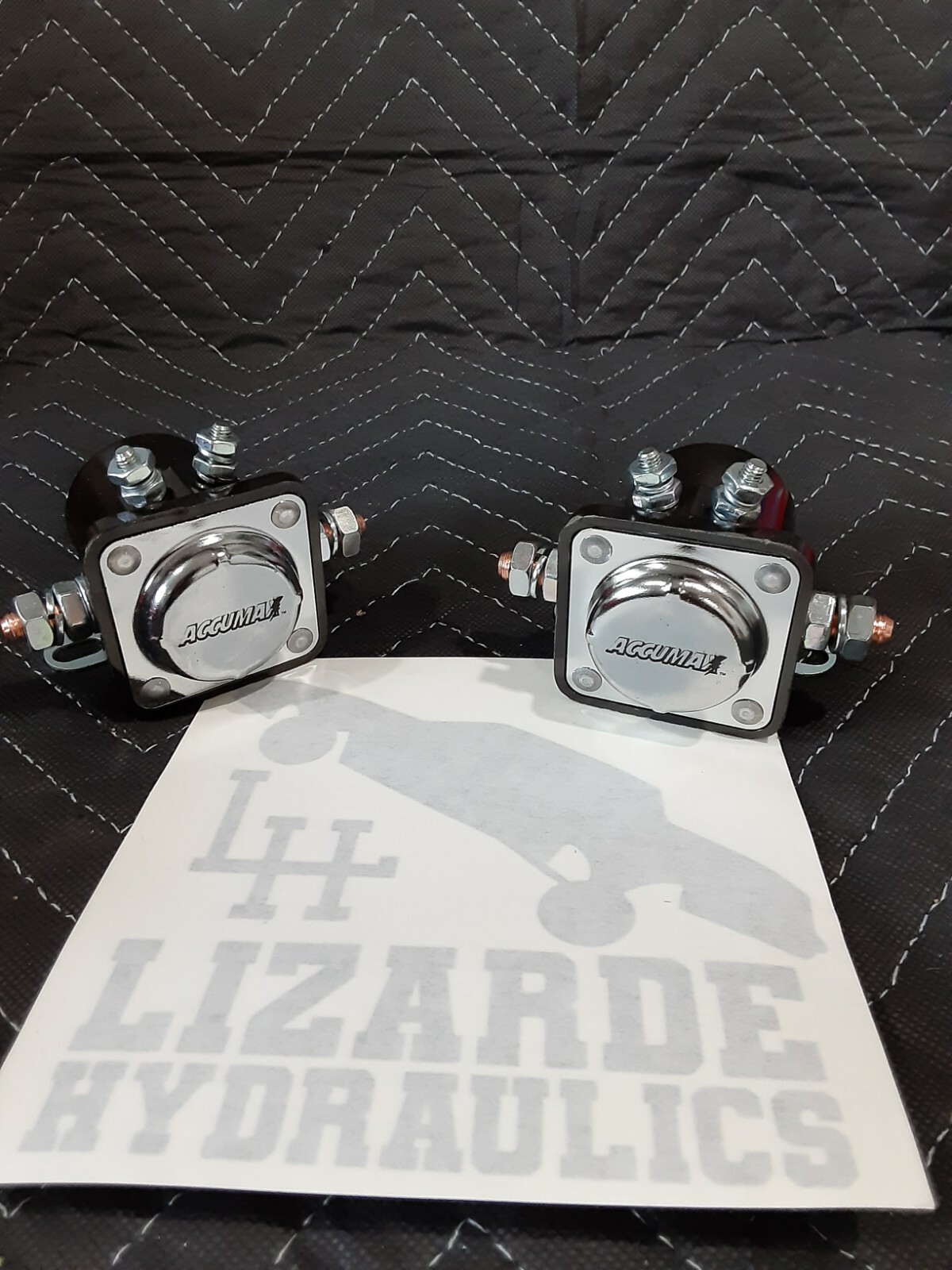 Lowrider Hydraulics Accumax Solenoids  12v DOUBLE STUD *You choose Quantity