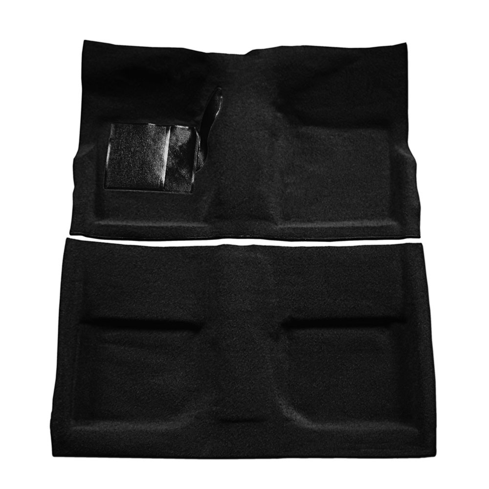 ACC Carpet Cut Pile Molded Black Mustang Coupe 1965-1968