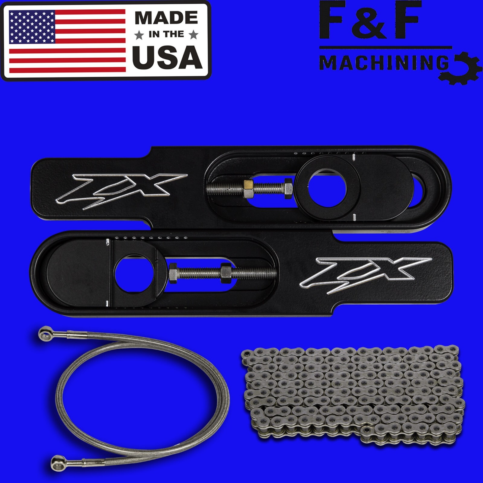 1998-2003 Kawasaki ZX6 swingarm extension kit   