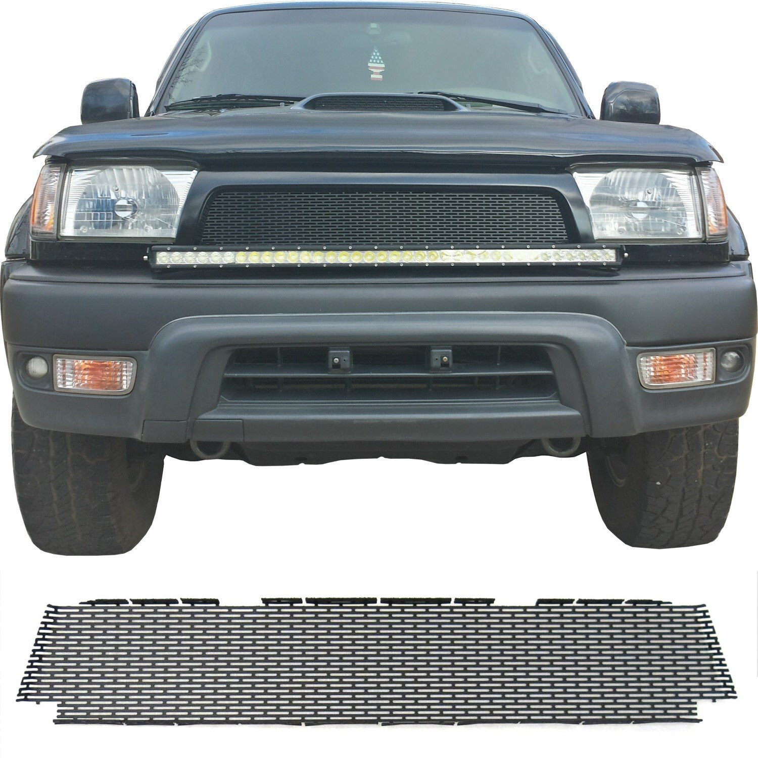 CCG BLACK MESH GRILL INSERT FOR 1996-98 TOYOTA 4RUNNER GRILLE FRAME NOT INCLUDED CCG BLACK MESH GRILL INSERT FOR 1996-98 TOYOTA 4RUNNER GRILLE FRAME NOT INCLUDED