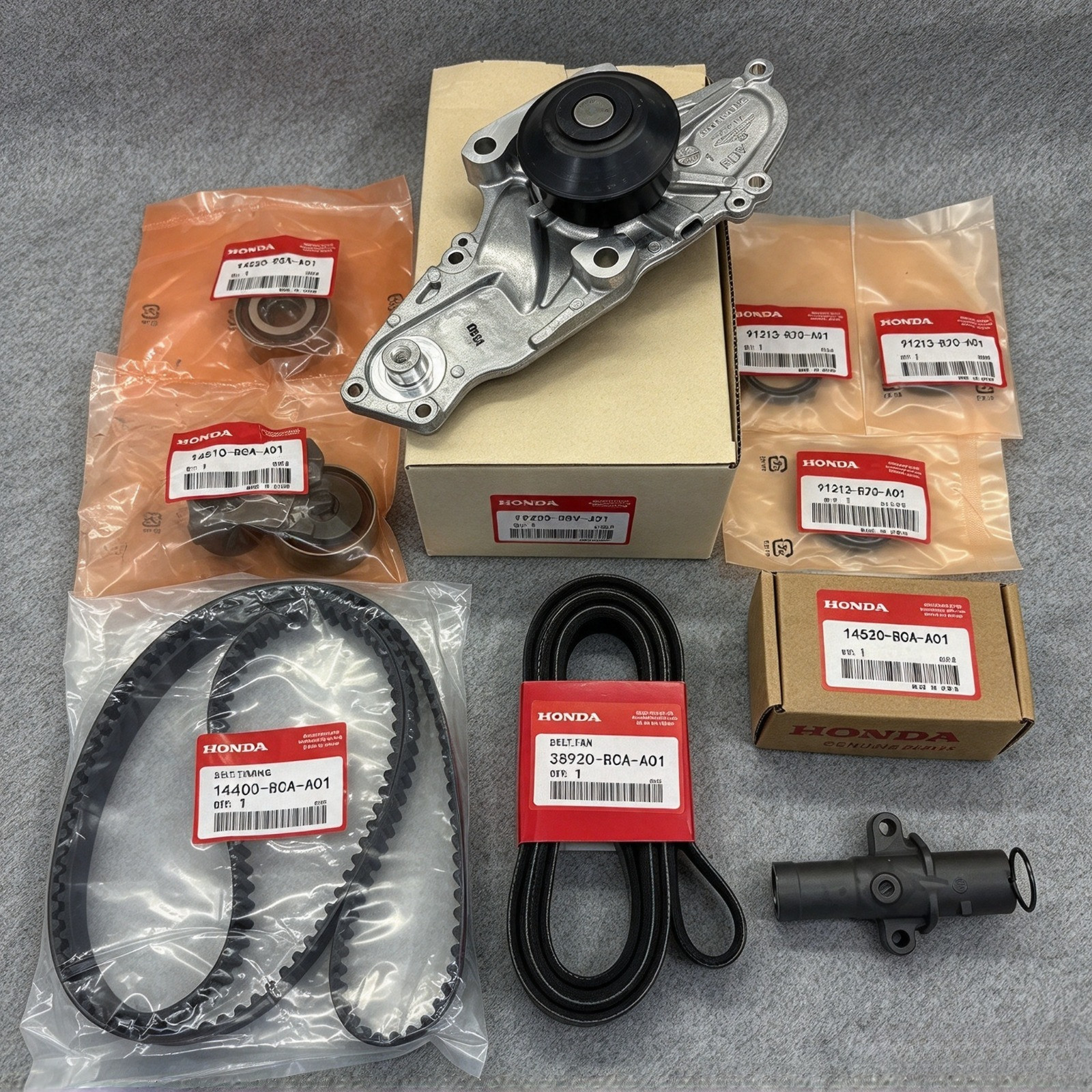 Genuine OEM Timing Belt Kit with Water Pump For HONDA / ACURA Accord Odyssey V6