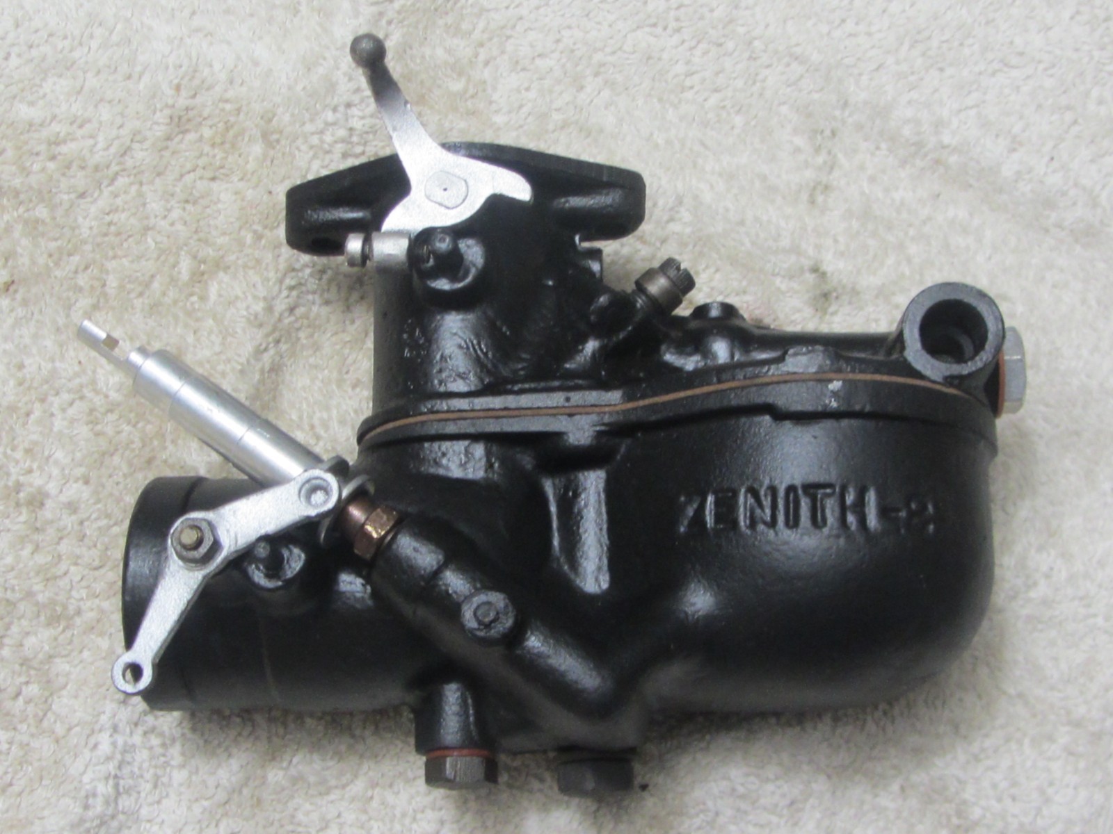 Model A Ford Zenith 2 Carburetor by Holley of Detroit 1930 1931 Run Tested (O) Model A Ford Zenith 2 Carburetor by Holley of Detroit 1930 1931 Run Tested (O)