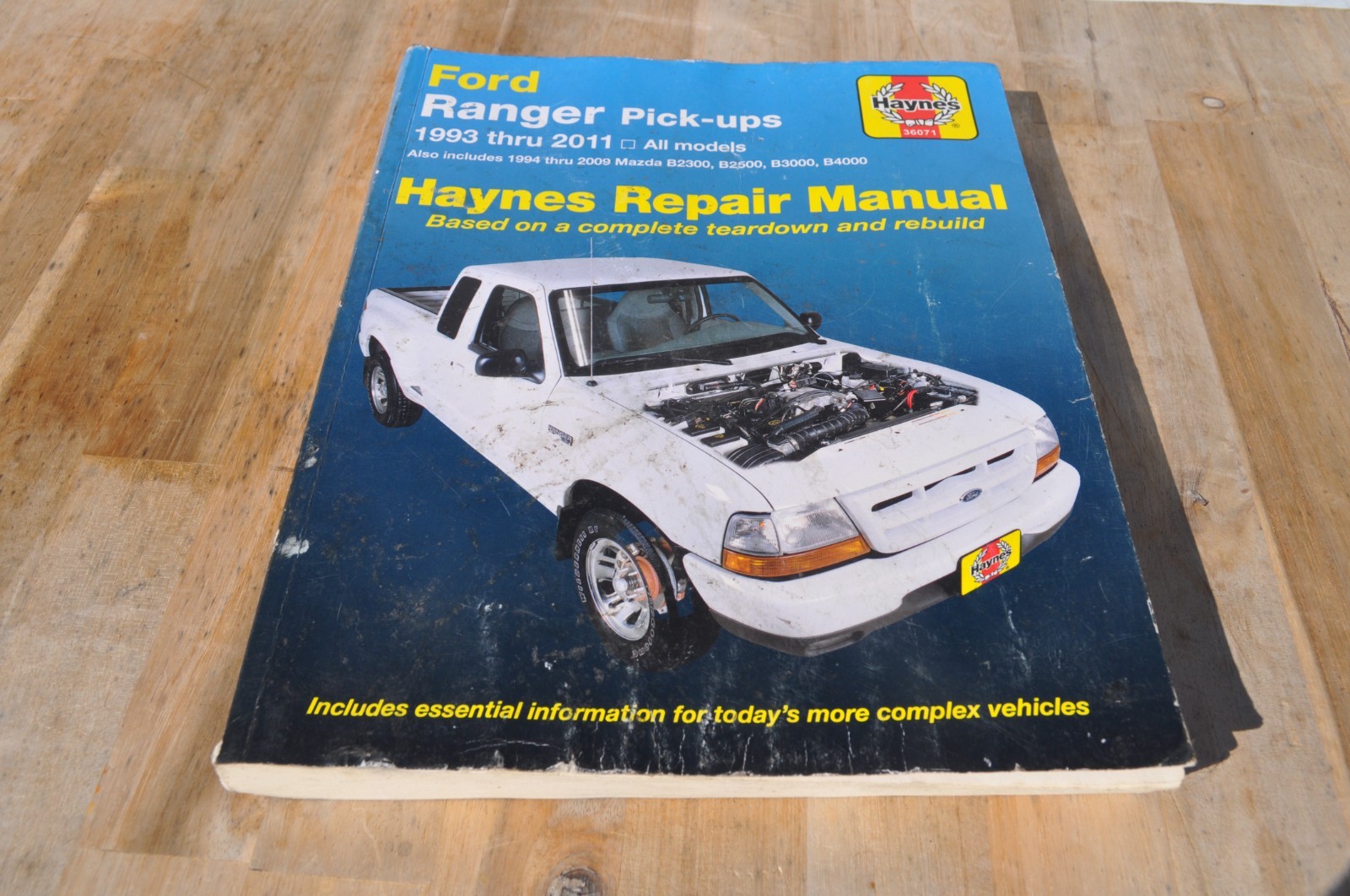 Haynes Repair Manual 36071 For Ford Ranger Pick up 1993-2011 94-09 Mazda B2300 Haynes Repair Manual 36071 For Ford Ranger Pick up 1993-2011 94-09 Mazda B2300