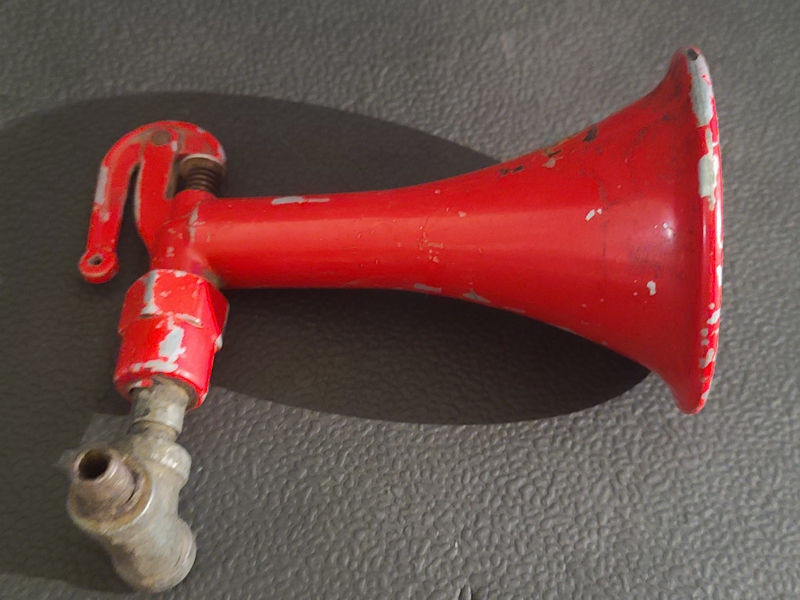 TESTED GOOD VTG Original Hollywood Wolf Whistle Horn Yoder Mfg Co Vacuum Hot Rod