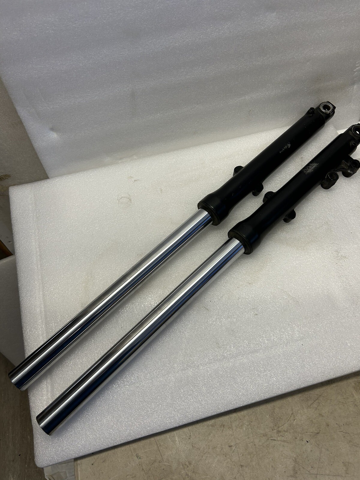 1988-2007 Kawasaki Ex 250 Ex250 Ninja Forks Fork Pair Both Oem Nice 1988-2007 Kawasaki Ex 250 Ex250 Ninja Forks Fork Pair Both Oem Nice