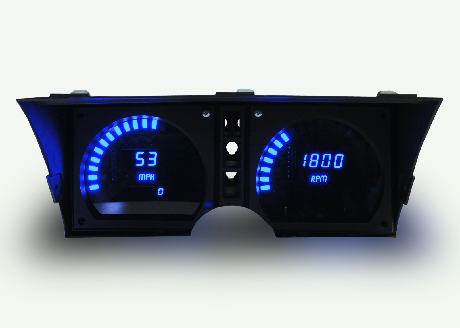 1978-1982 C3 Corvette Digital Dash Panel Blue LED Gauges Made In The USA