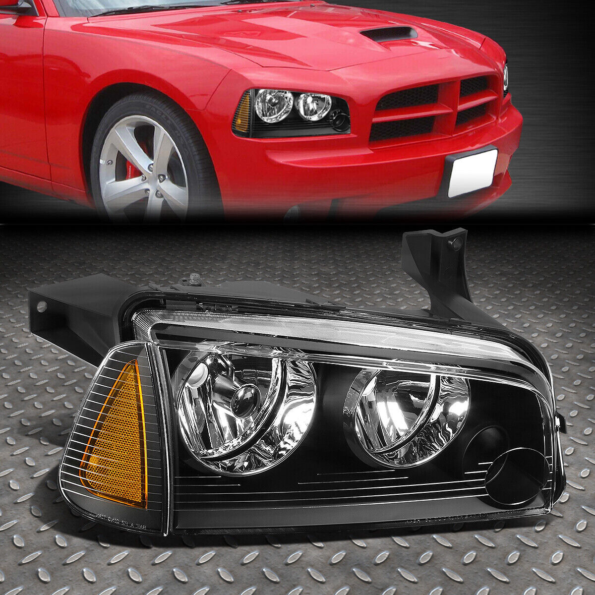 FOR 06-10 DODGE CHARGER PASSENGER RIGHT SIDE OE STYLE HEADLIGHT LAMP CH2503163