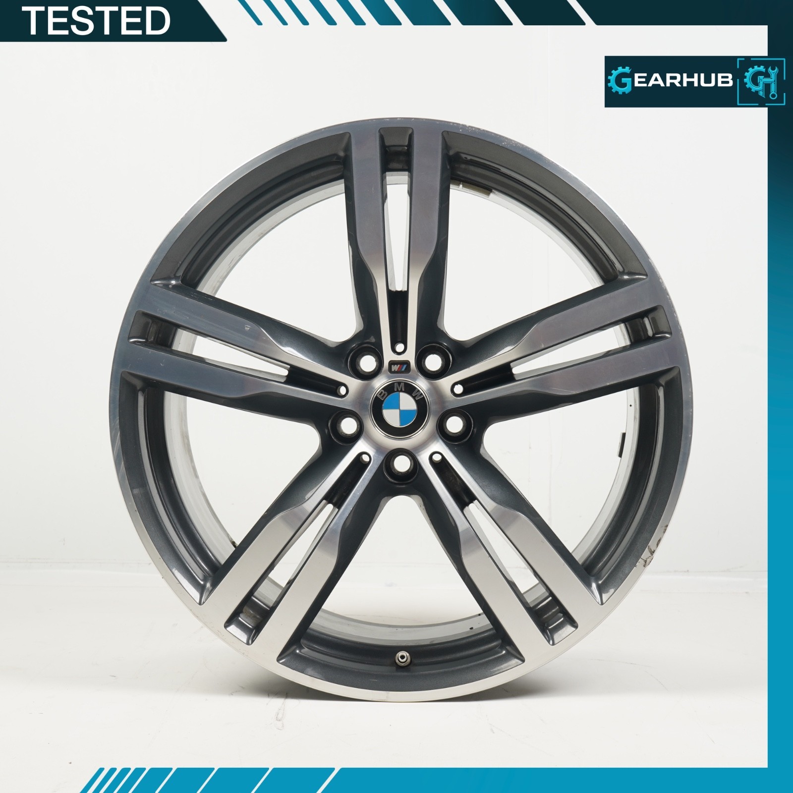2014-2019 BMW X5 X6 F15 F16 20x11 Rear OEM M 469M Wheel Rim 36117846791