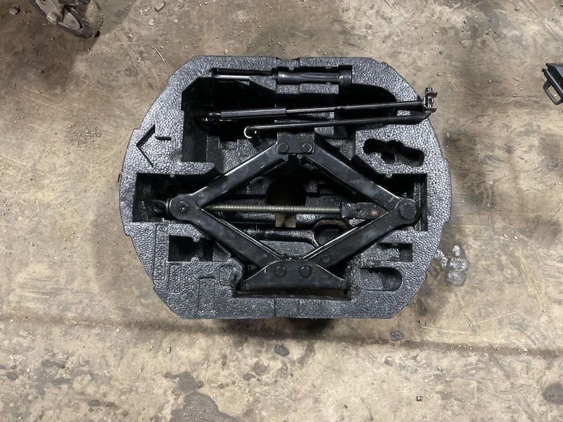 2012-2022 Volkswagen Passat Spare Tire Emergency Jack Tool Kit Foam Assembly OEM
