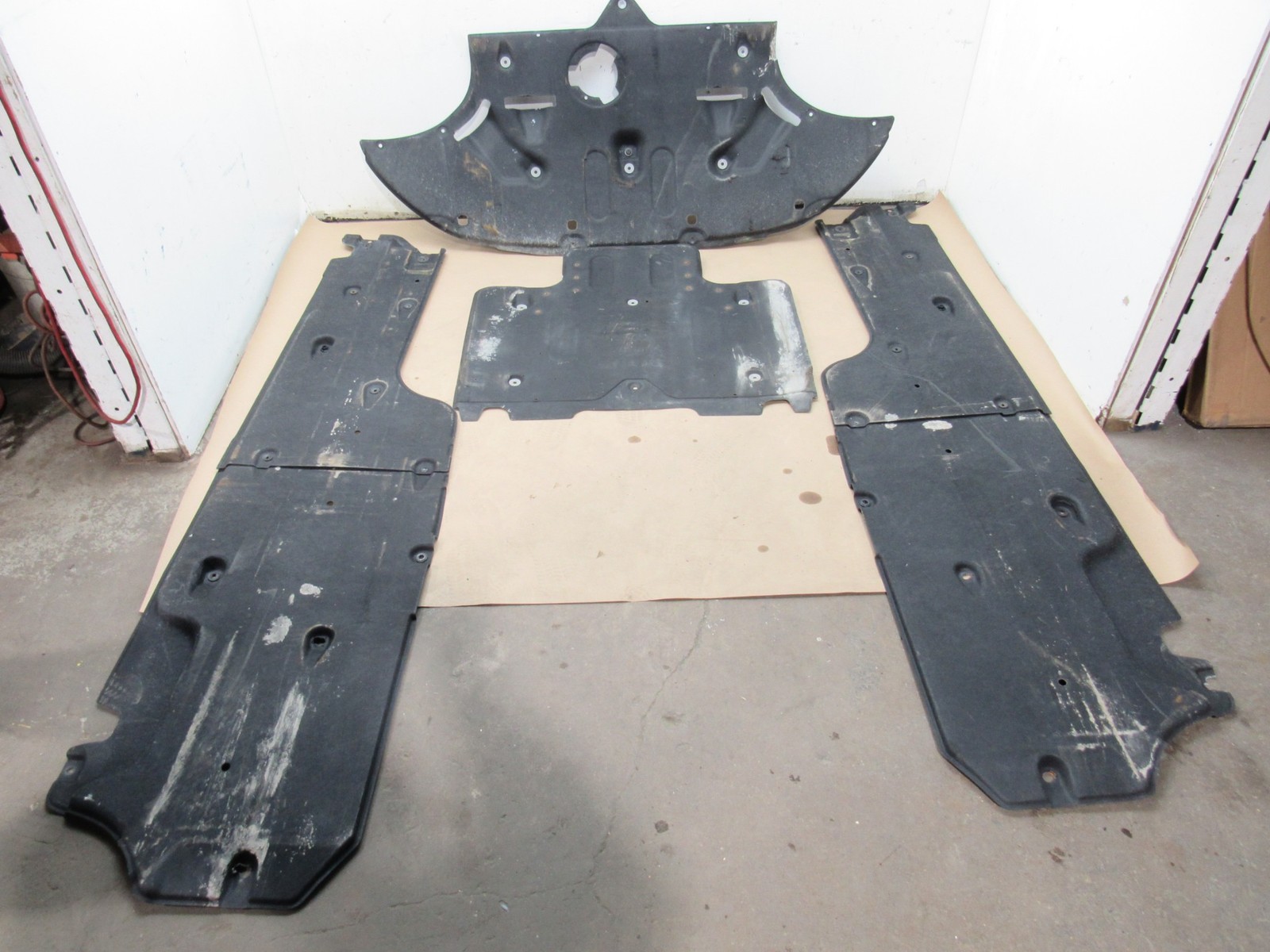 Kia Stinger GT1 2019 Right Left Underbody Splash Shield Guard Panel Set 18-23 ;#