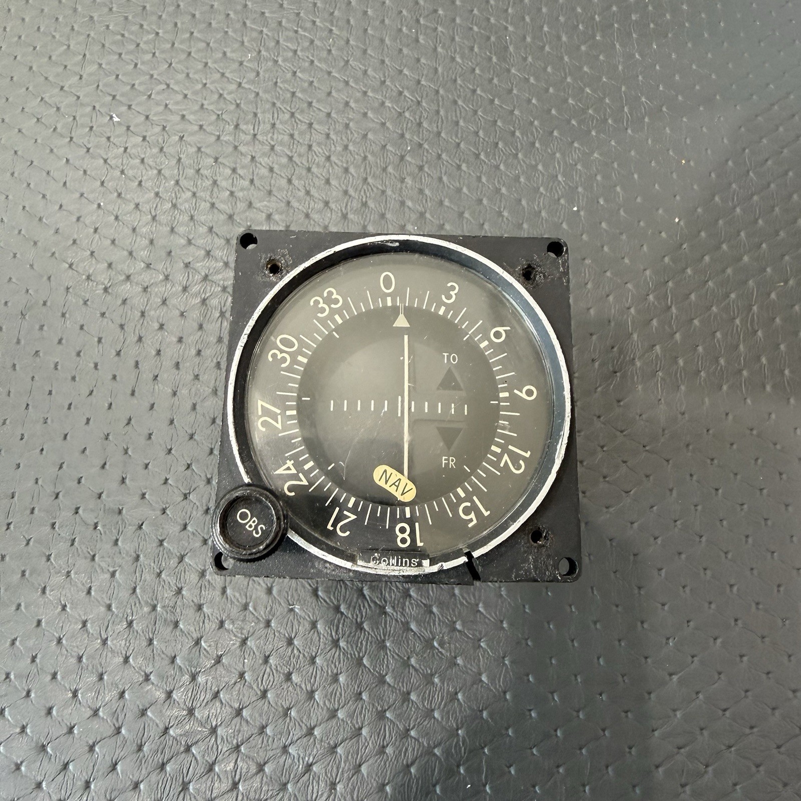 COLLINS NAV INDICATOR IND-350A P/N 622-2082-002
