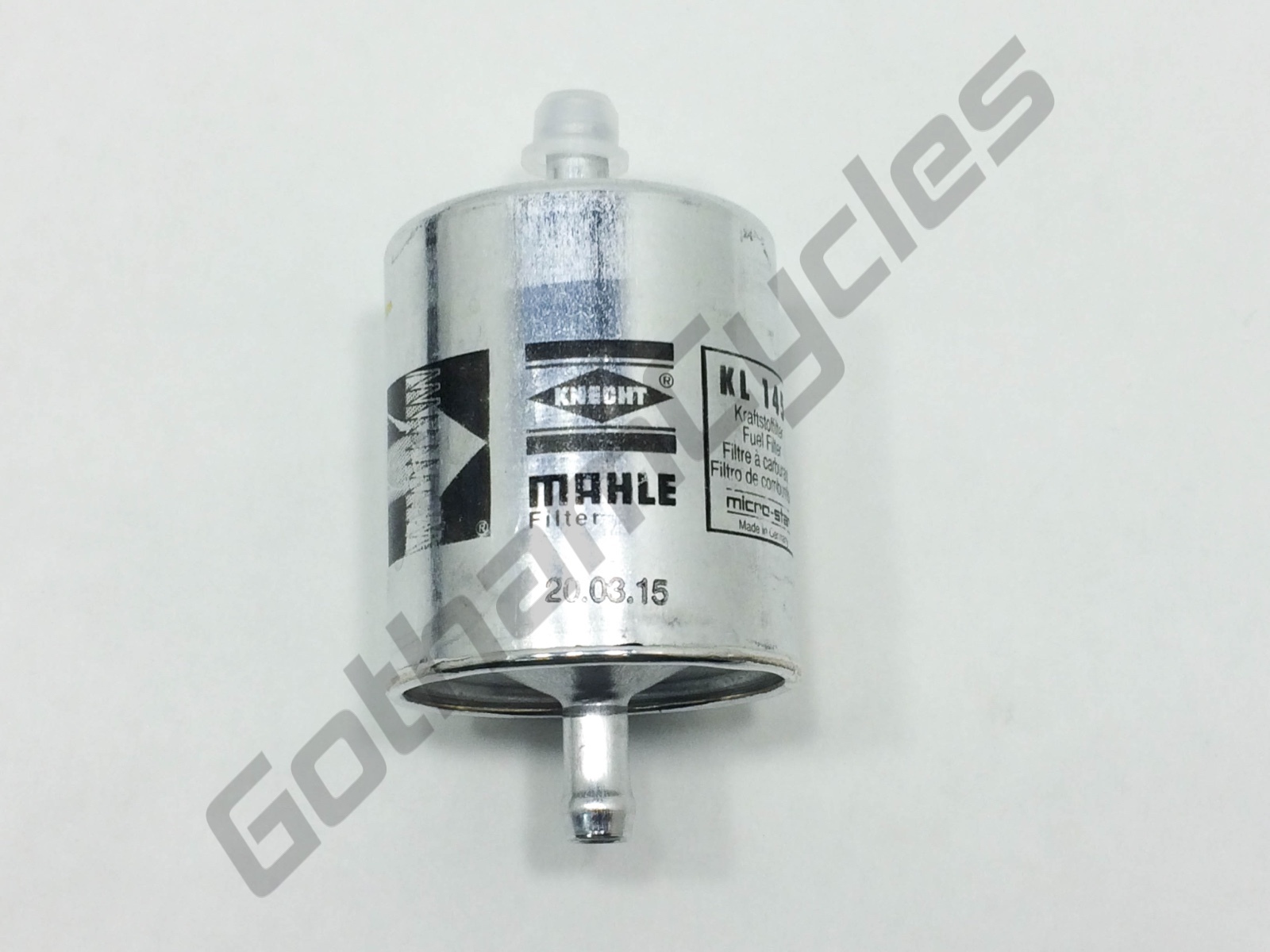 New Genuine Ducati OEM Gas Petrol In Line Metal Fuel Filter 42540041B