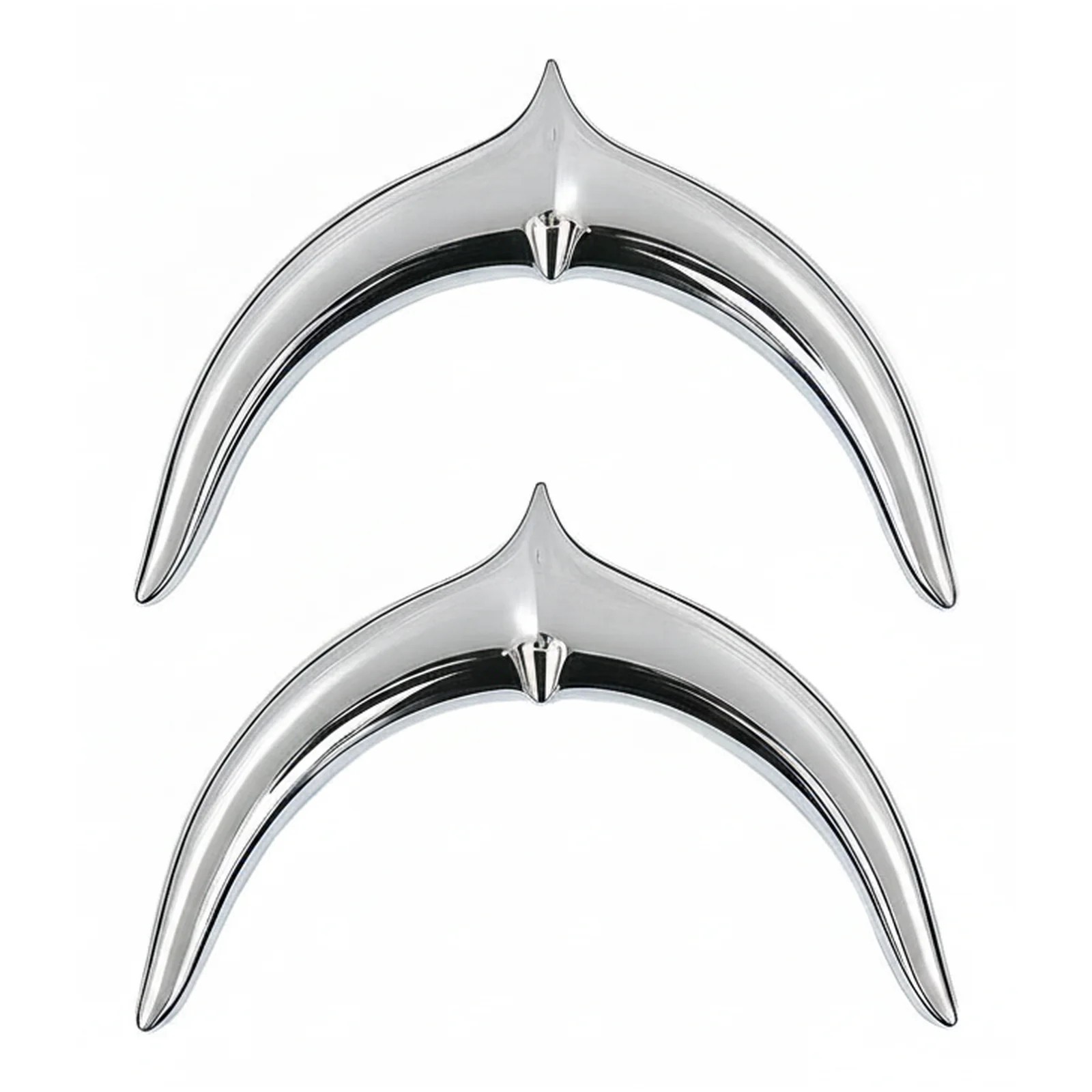 1955 Chevy Bel Air Fender Eyebrow Trim Molding PAIR JC Whitney Style